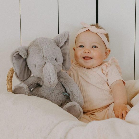 Peanut The Elephant Plush Baby Gift - Picture 2 of 2